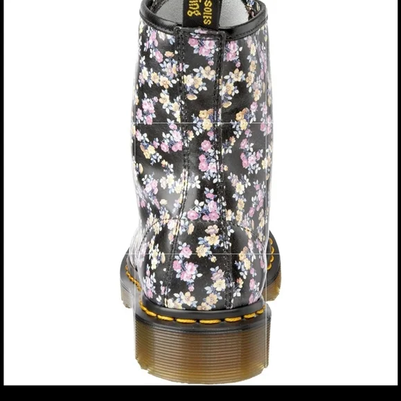 DR. MARTENS 1460 W IN BLACK MINI TYDEE - Picture 3 of 16